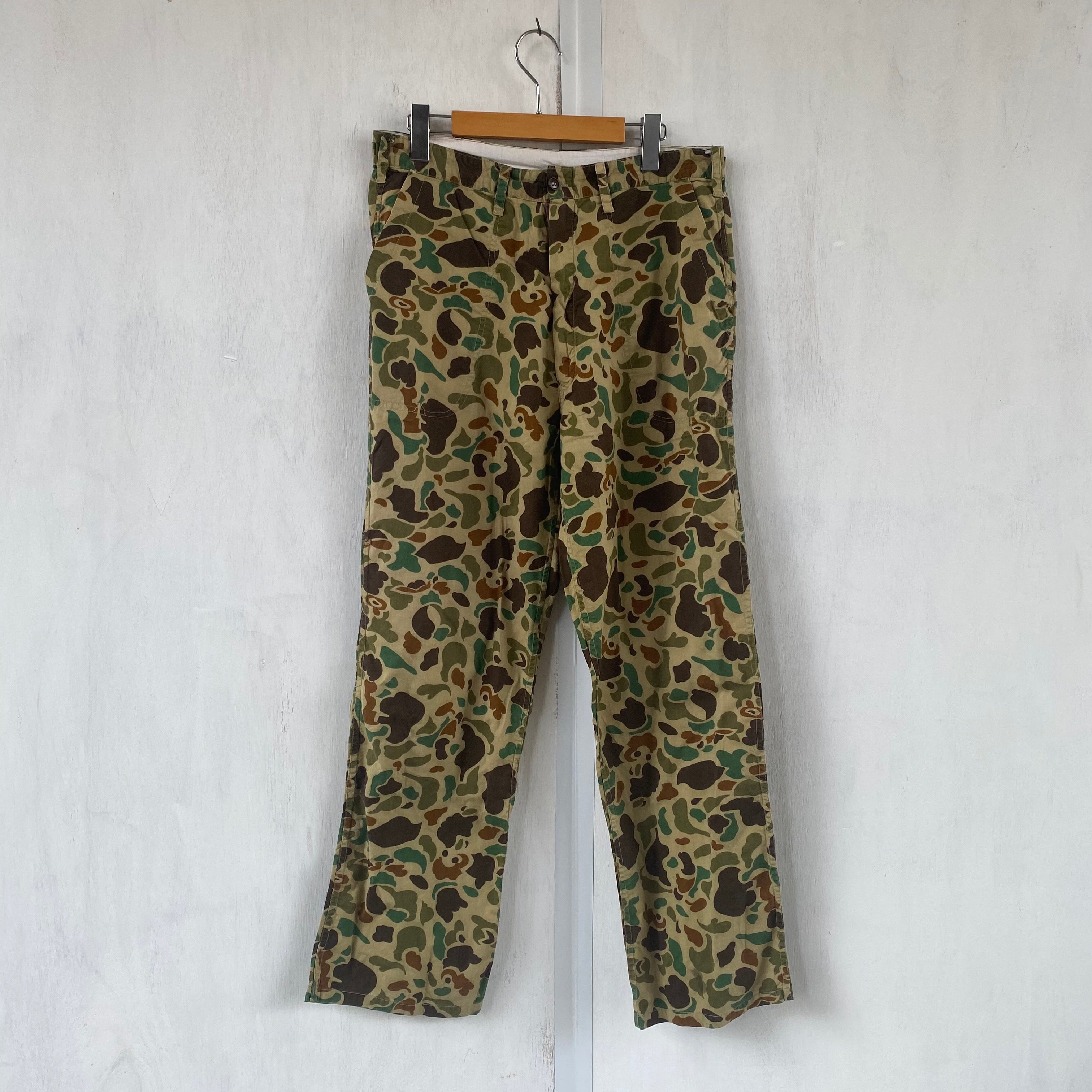 [ ONLY ONE ! ] DUCK HUNTER CAMOUFLAGE PANTS / Mr.Clean Select