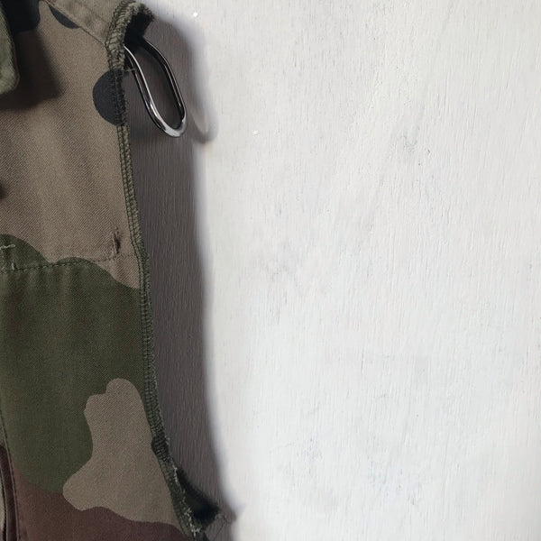 [ ONLY ONE ! ] F2 JACKET CUT OFF CUSTOMIZE/ FRANCE MILITARY