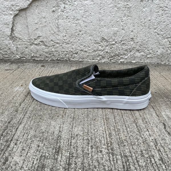 Classic Slip-On CA (Washed Herringbone) -VANS CALIFORNIA COLLECTION-