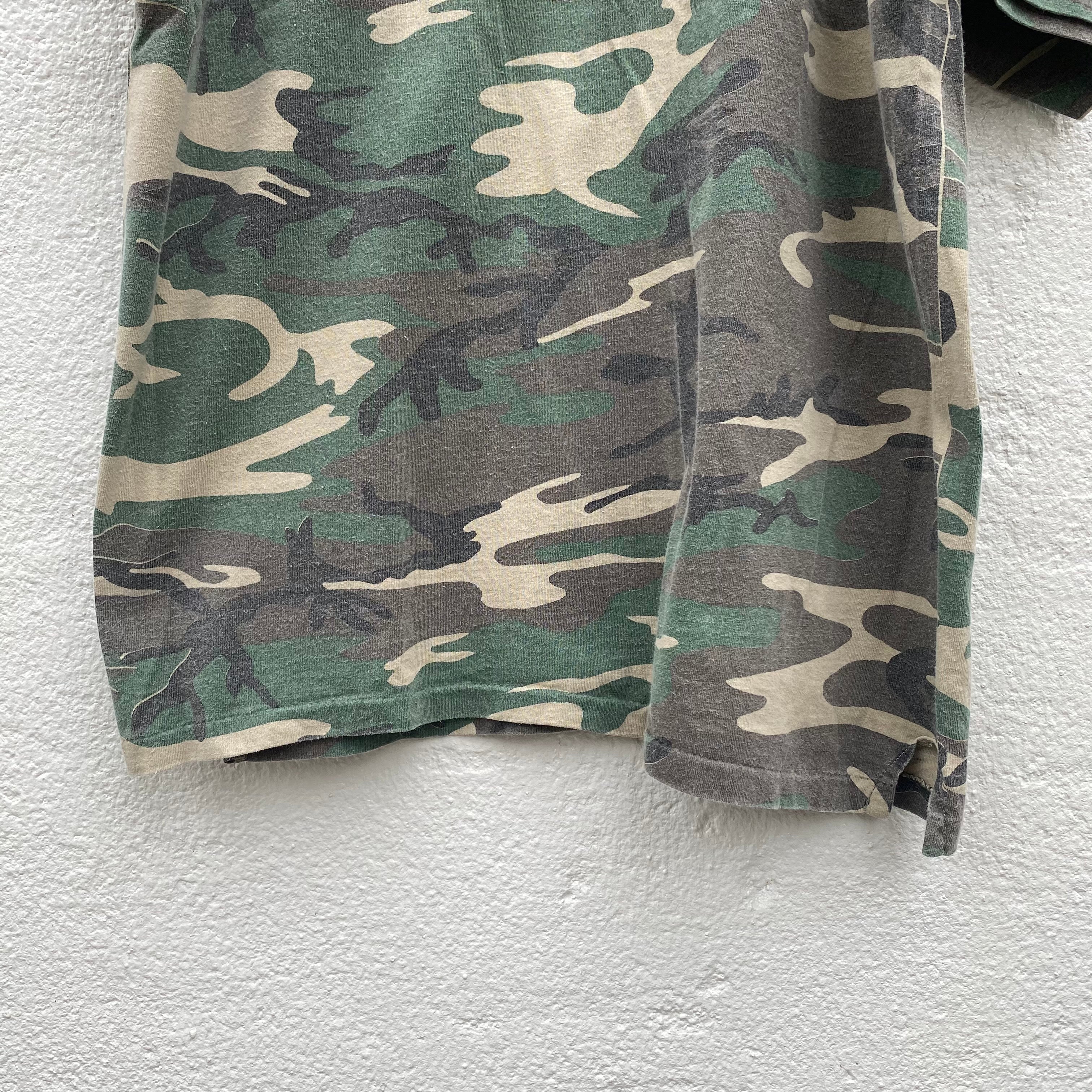 [ ONLY ONE ! ] CAMOUFLAGE SHORT SLEEVE POCKET T-SHIRT / Mr.Clean Select
