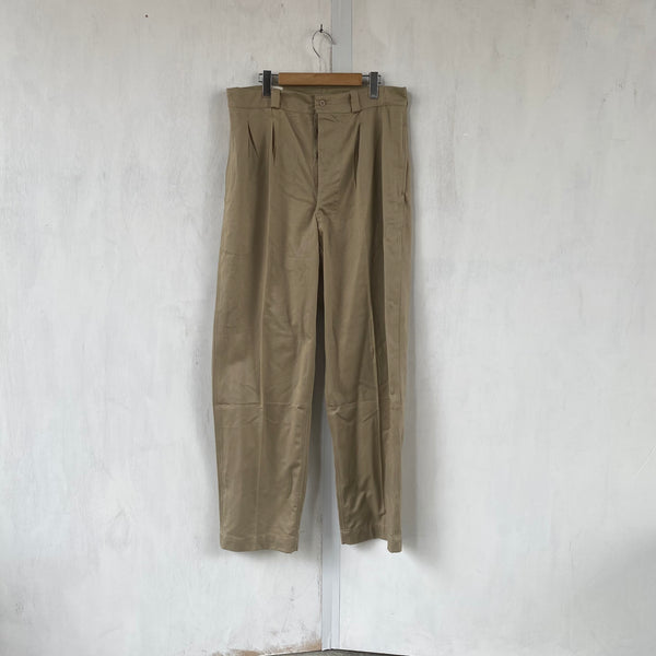 [ ONLY ONE ! ] FRENCH ARMY M-52 CHINO TROUSER'S / FURENCH MILITARY