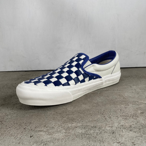 Slip-on Woven Leather (50thCheckerboard) -VANS VAULT LINE-
