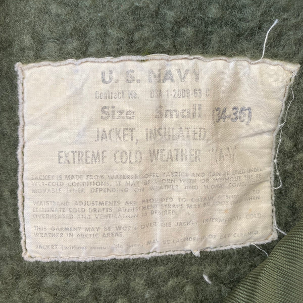 [ONLY ONE!] U.S. NAVY A-1 NYLON DECK JACKET / Mr.Clean Select