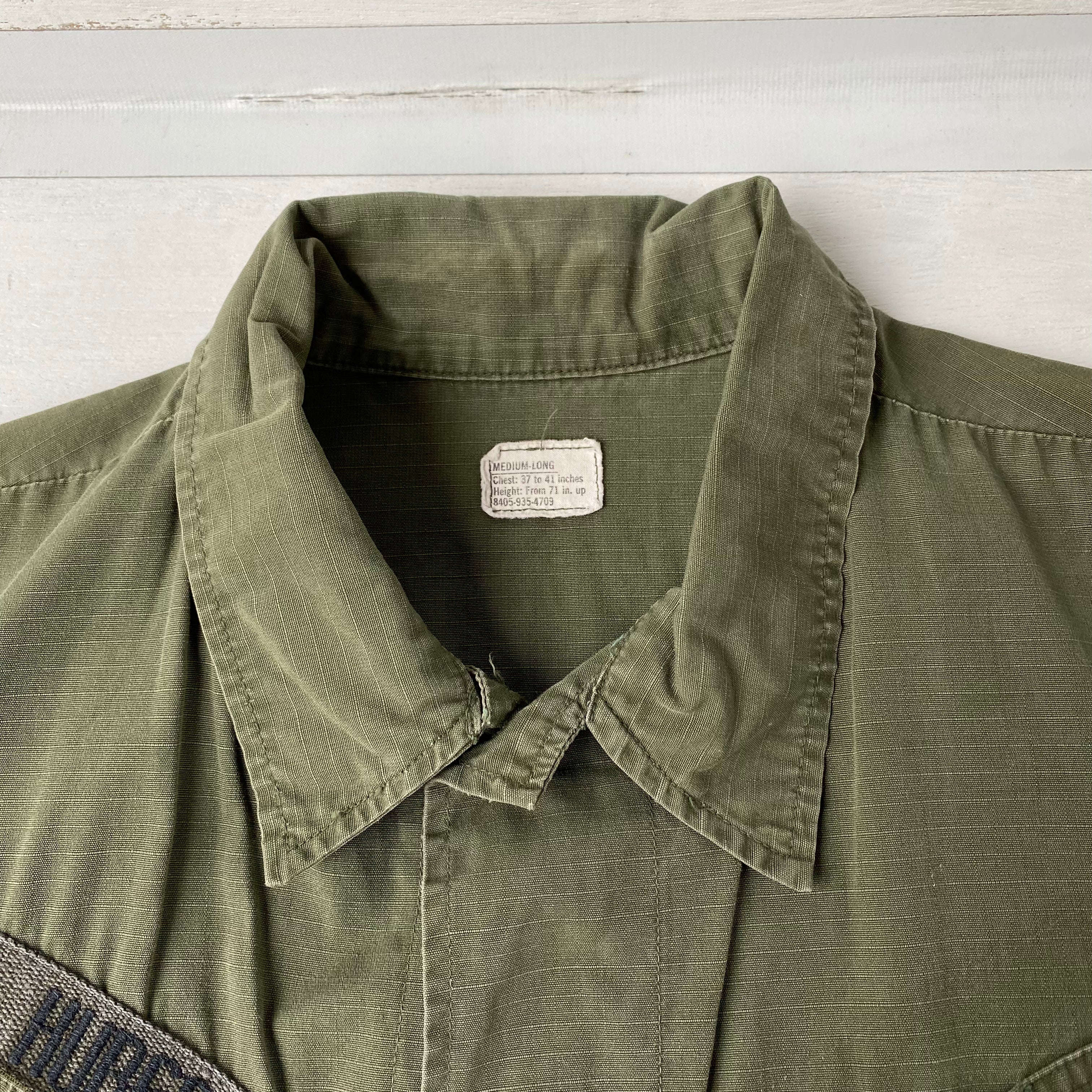 [ ONLY ONE ! ] US ARMED FORCES '69 JUNGLE FATIGUE SHIRT / Mr.Clean Select