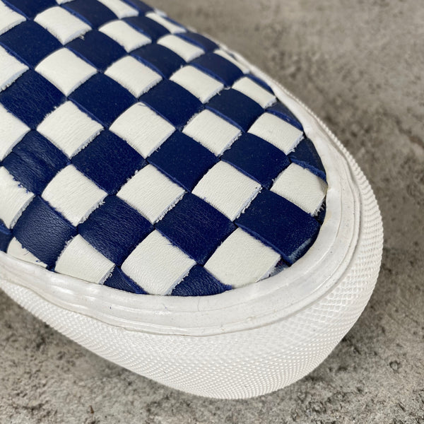 Slip-on Woven Leather (50thCheckerboard) -VANS VAULT LINE-