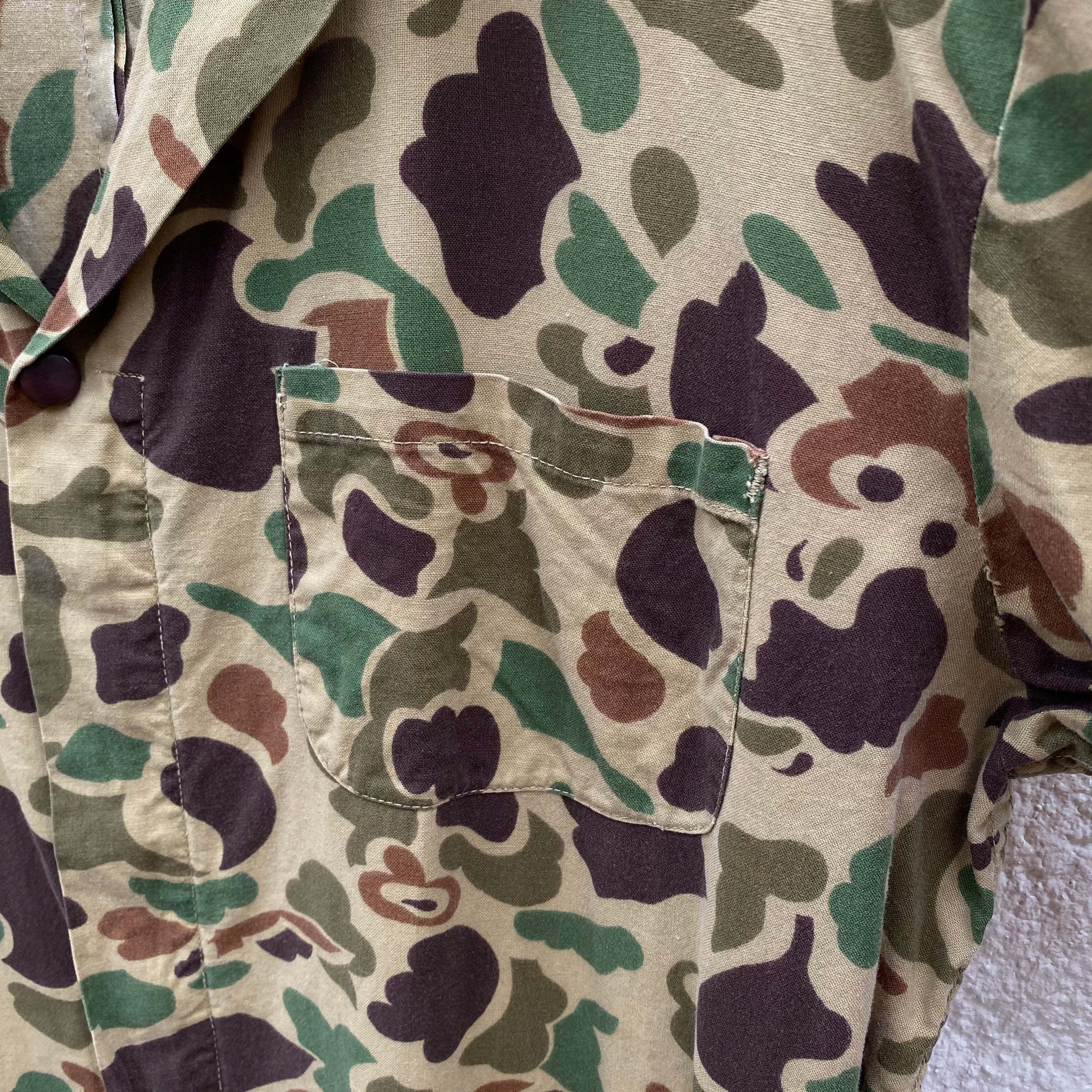 [ ONLY ONE ! ] DUCK HUNTER CAMOUFLAGE 70's COVERALLS / Mr.Clean Select