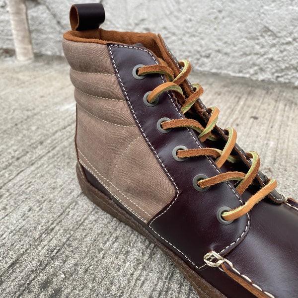 Sk8-Hi Boat Crepe LX (Leather×Canvas) -VANS VAULT LINE-
