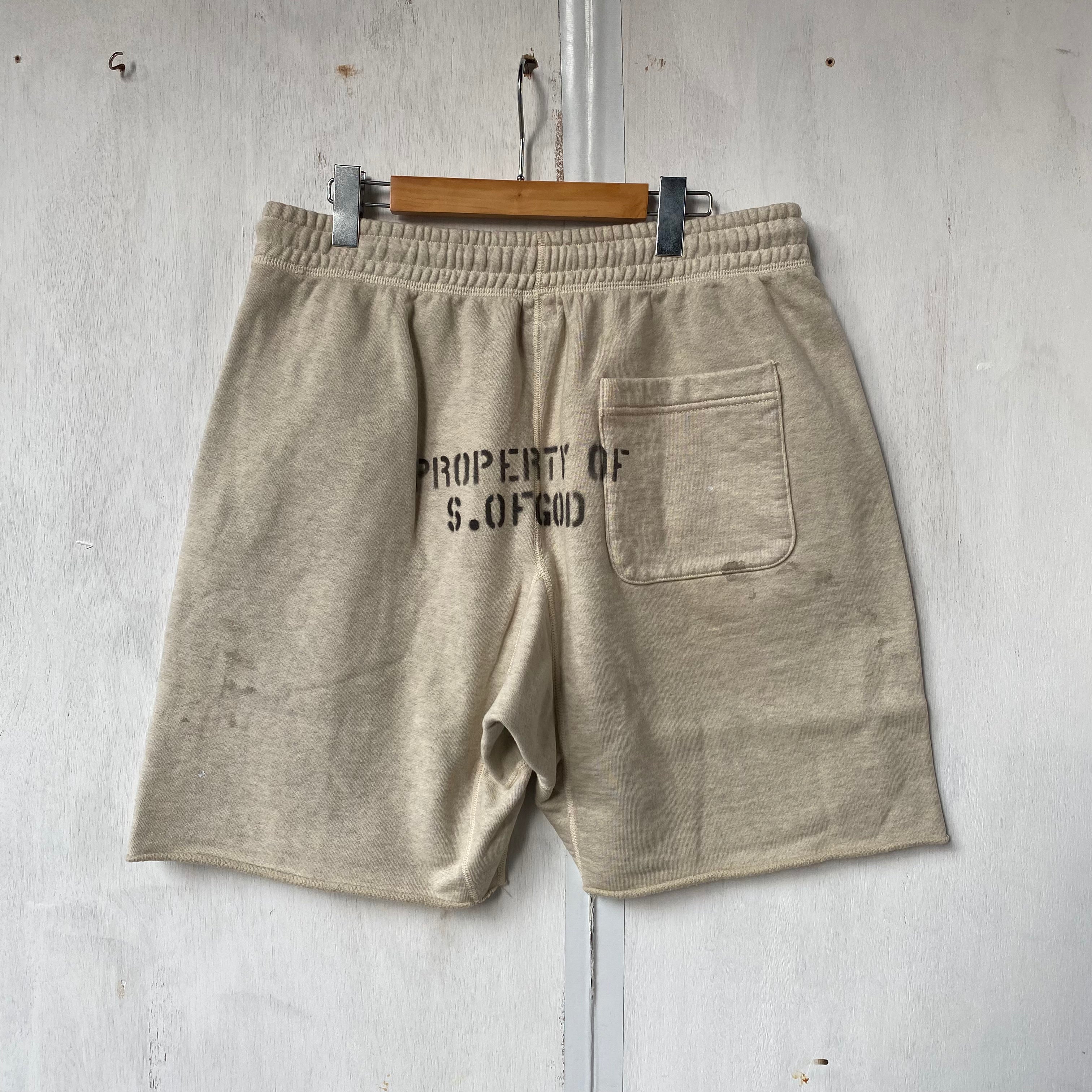 SAINT MICHAEL SWEAT SHORT PANTS ' VLONE ' / Saint Michael