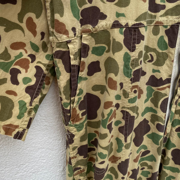 [ ONLY ONE ! ] DUCK HUNTER CAMOUFLAGE 70's COVERALLS / Mr.Clean Select