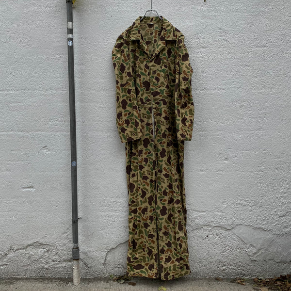 [ ONLY ONE ! ] DUCK HUNTER CAMOUFLAGE 70's COVERALLS / Mr.Clean Select