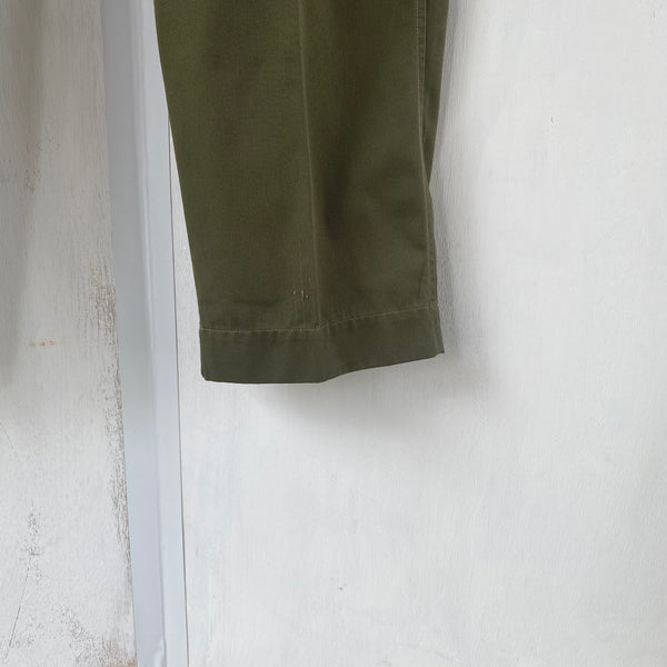 [ ONLY ONE ! ] U.K. OD LIGHTWEIGHT TROUSER'S / U.K.MILITARY