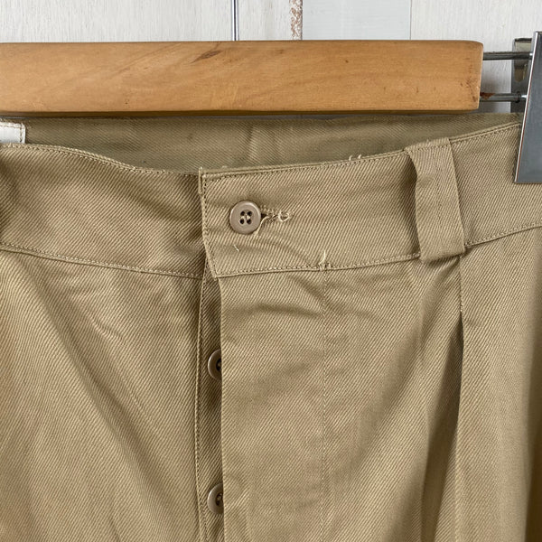 [ ONLY ONE ! ] FRENCH ARMY M-52 CHINO TROUSER'S / FURENCH MILITARY
