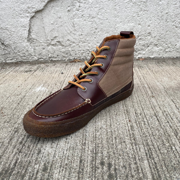Sk8-Hi Boat Crepe LX (Leather×Canvas) -VANS VAULT LINE-