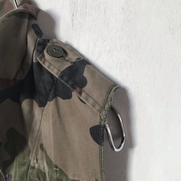 [ ONLY ONE ! ] F2 JACKET CUT OFF CUSTOMIZE/ FRANCE MILITARY
