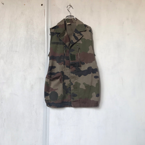 [ ONLY ONE ! ] F2 JACKET CUT OFF CUSTOMIZE/ FRANCE MILITARY