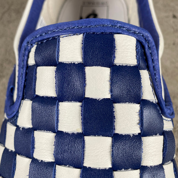 Slip-on Woven Leather (50thCheckerboard) -VANS VAULT LINE-
