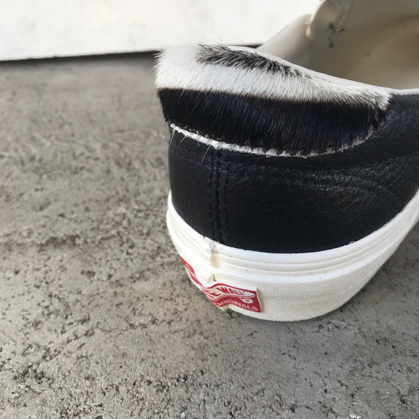 [ FINAL ONE ! ] OG Slip-On 59 LX (PremiumLeather/PonyHair) -VANS VAULT LINE-