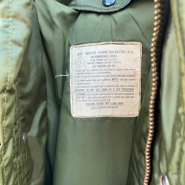 [ONLY ONE!] U.S. NAVY A-1 NYLON DECK JACKET / Mr.Clean Select