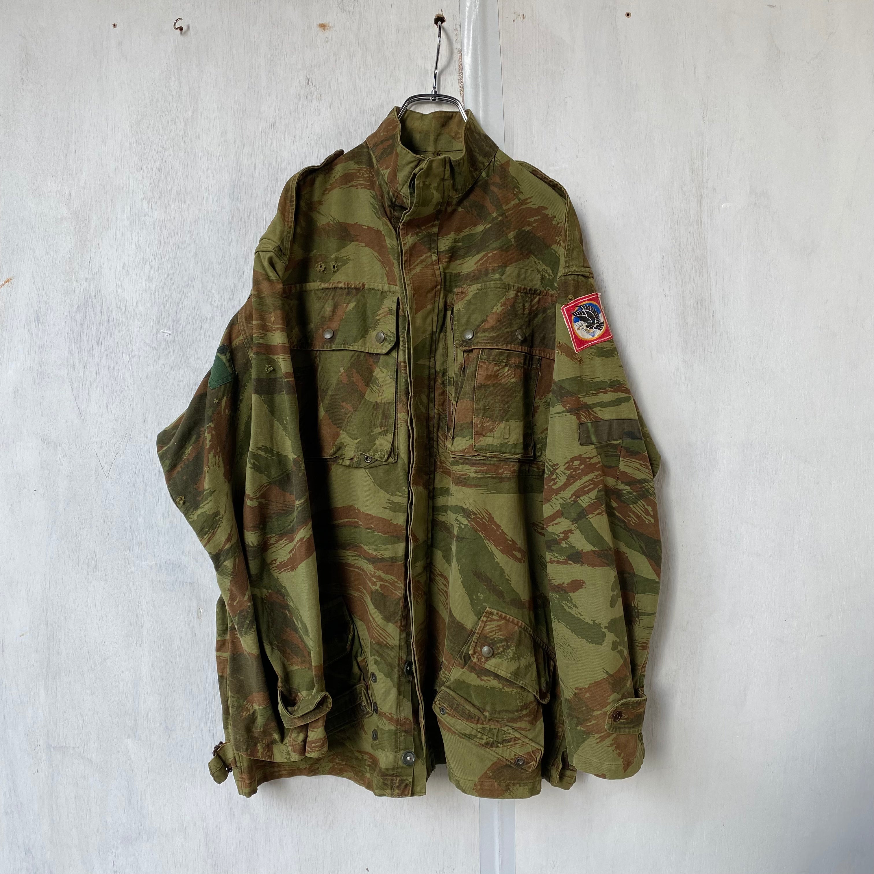 [ ONLY ONE ! ] FRENCH ARMY PARATROOPER JAKET / FRENCH MILITARY