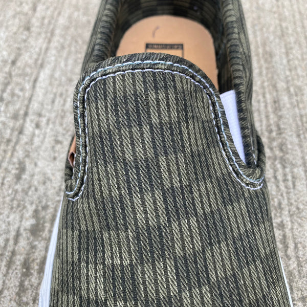 Classic Slip-On CA (Washed Herringbone) -VANS CALIFORNIA COLLECTION-