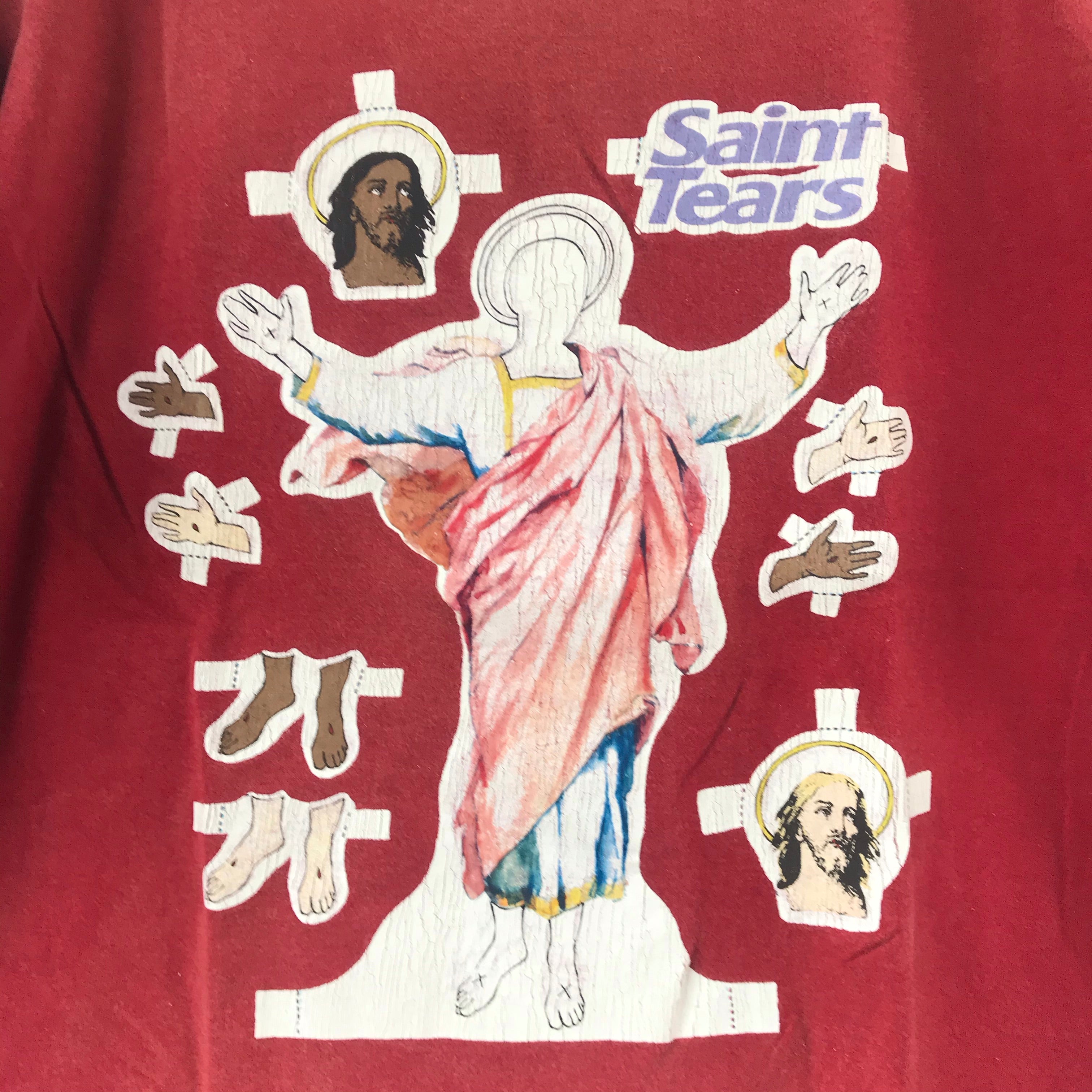 SAINT MICHAEL x DENIM TEARS T-SHIRTS 'YES' -COLLABORATION-S/ Saint Michael