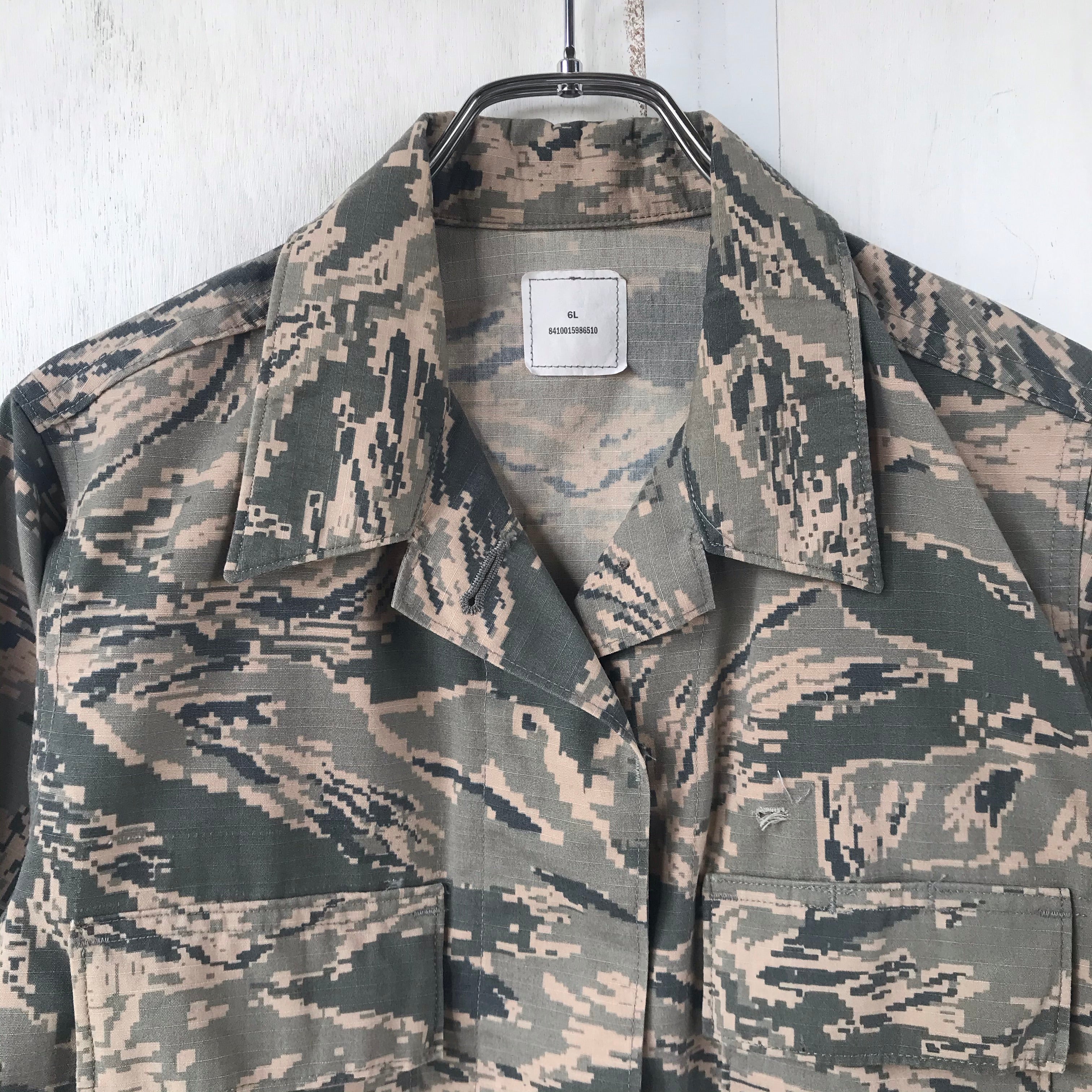 [ONLY ONE!] US ARMED FORCES '68 JUNGLE FATIGUE SHIRT / Mr.Clean Select