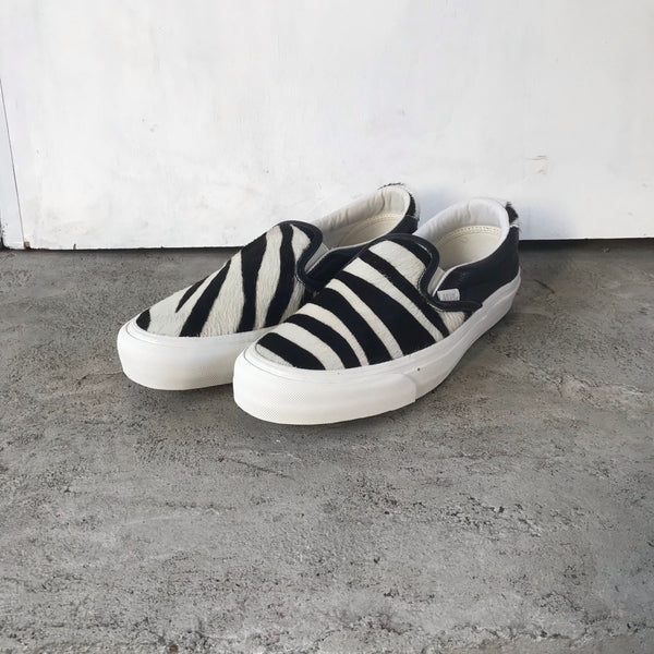 [ FINAL ONE ! ] OG Slip-On 59 LX (PremiumLeather/PonyHair) -VANS VAULT LINE-