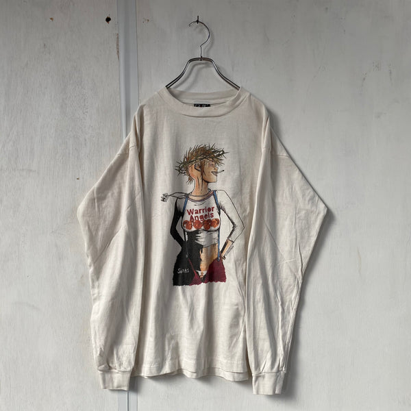 SAINT MICHAEL LONG SLEEVE T-SHIRTS ( PUNKGIRL ) / Saint Michael