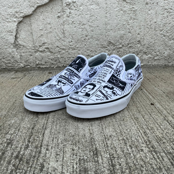 Classic Slip-On "Ashley Williams" -VANS CLASSIC LINE-