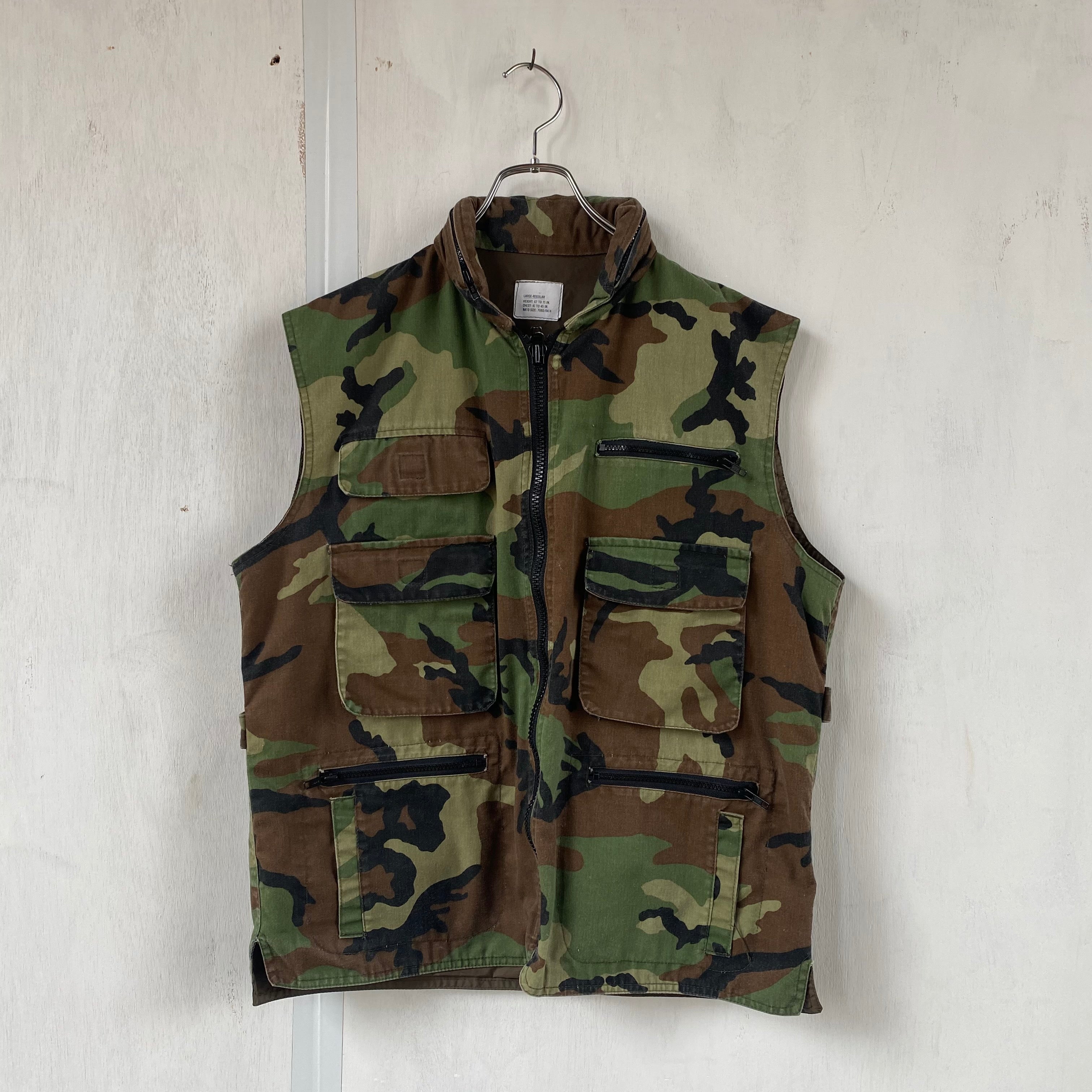 [ ONLY ONE ! ] RANGER VEST WOODLAND CAMOUFLAGE /Mr.Clean Select